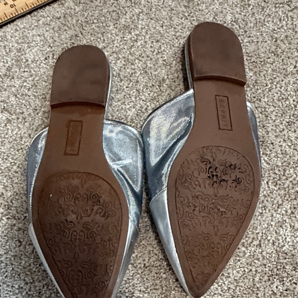 Esprit Metallic Silver Mules - Picture 4 of 5